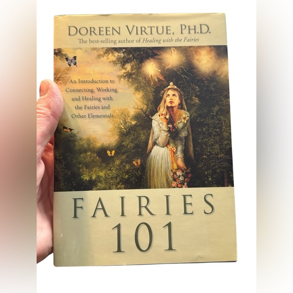 Fairies 101 Book by Doreen Virtue Rare Orig book HTF OOP - Picture 1 of 2